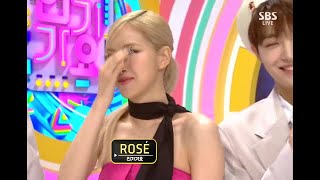 Treasure's Jihoon & Blackpink's Rosé cute/shy moments