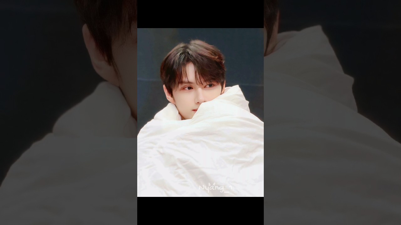 Cat wrapped in blanket🥰 #jun #junhui #wenjunhui #moonjunhui