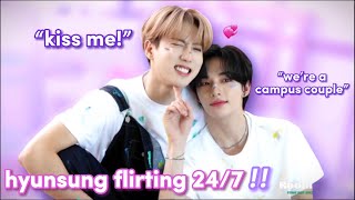 hyunsung’s constant flirting antics