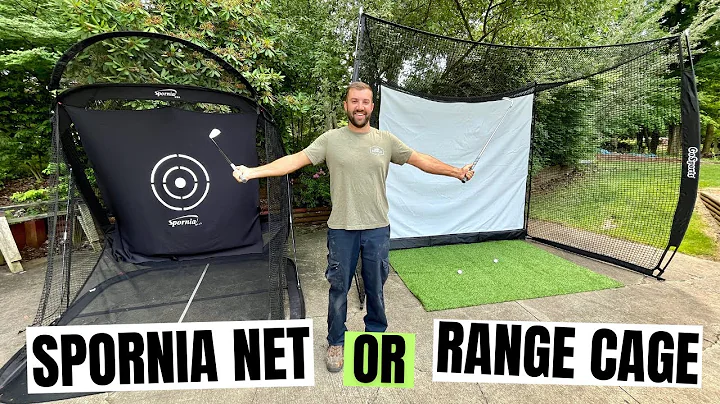 Spornia Net vs. Range Cage - Golf Net Showdown!