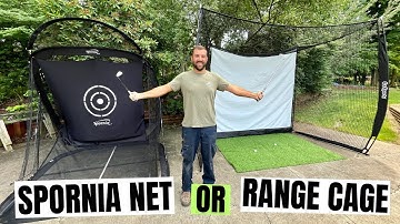 Spornia Net vs. Range Cage - Golf Net Showdown!