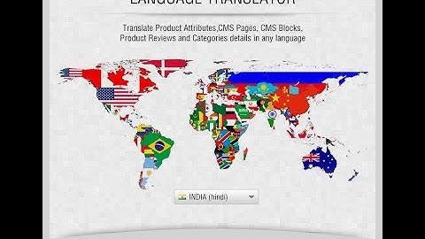 Magento Language Translator Extension by Biztech Consultancy