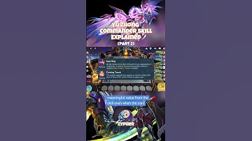 New Commander Yu Zhong | Weapon Master × Metro Zero | Commander Skills Explained (Part 2) #mcgg