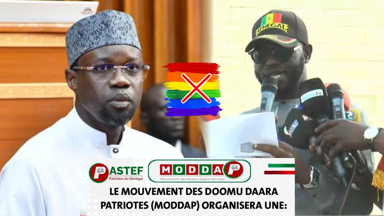Discours de MODDAP pour soutenir la position de Ousmane Sonko sur la l'h0mosexualité 