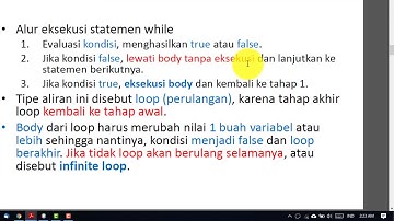 Dasar Pemrograman Pertemuan 9 dan 10