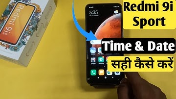 Redmi 9i Sport Time And Date Setting | How To Set Time And Date In Redmi 9i Sport @akstech4u
