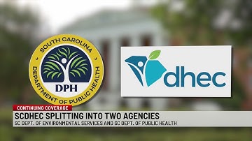 DHEC splitting into two separate agencies