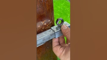 Simple idea with gate latch lock # mechanism lock # DIY # Craft design # New design