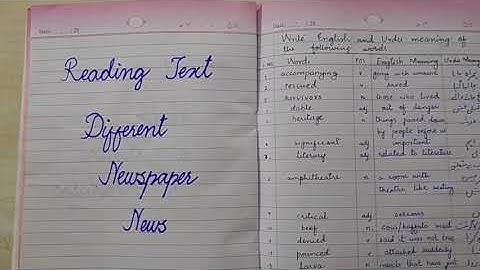 VII English Text 2T Unit #6 (Book Exe, WM & SA)Lect #15 Day2