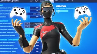 Simple Edit on Controller 🎮 + The Best Fortnite Expo Settings 🎯