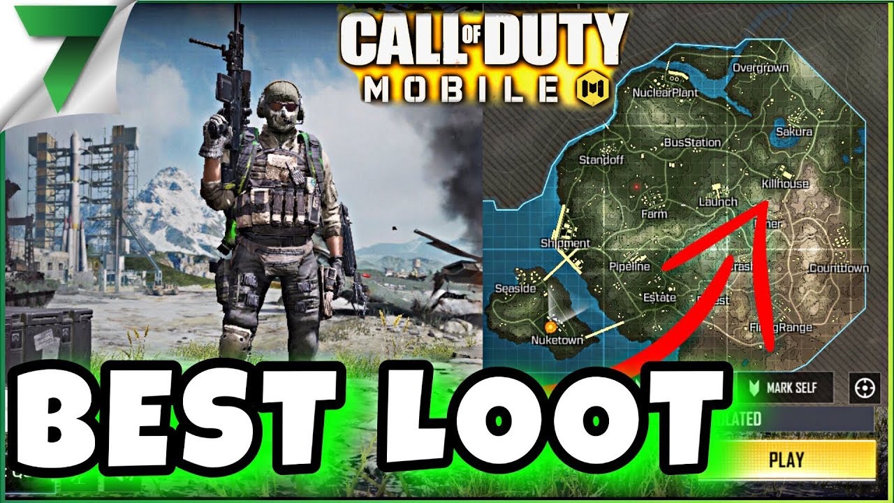 BEST LOOT LOCATION in CALL OF DUTY MOBILE BATTLE ROYALE - 