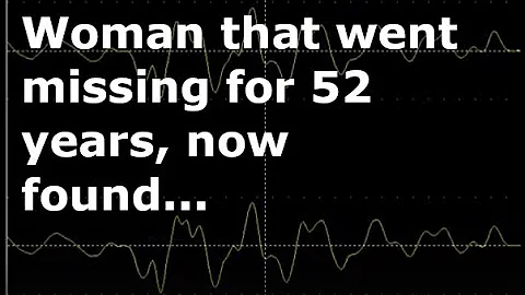 A woman missing since 1972 (52 years ago), has now been found and is alive and well. Sheila Fox...