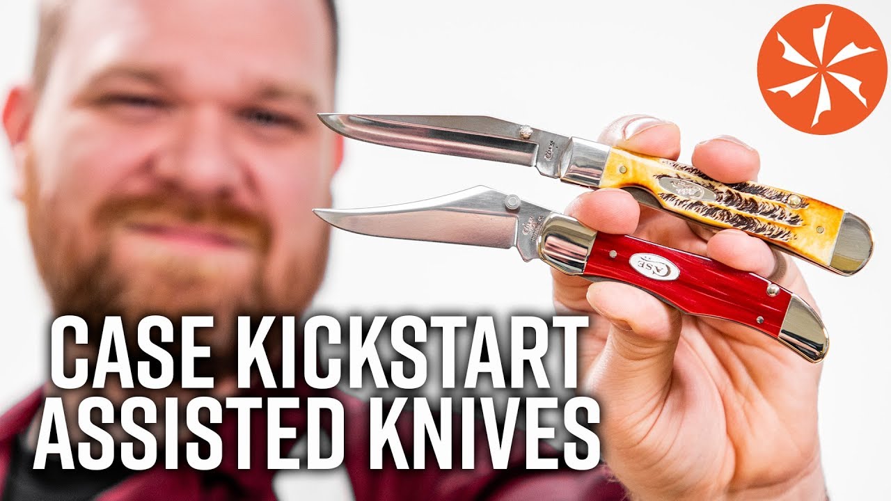 Case Kickstart Assisted Opening Pocket Knives Available at KnifeCenter