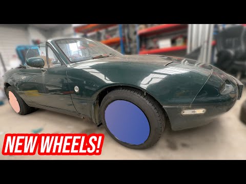 The MX-5 Gets New Wheels & Surprise Rust -_- !!