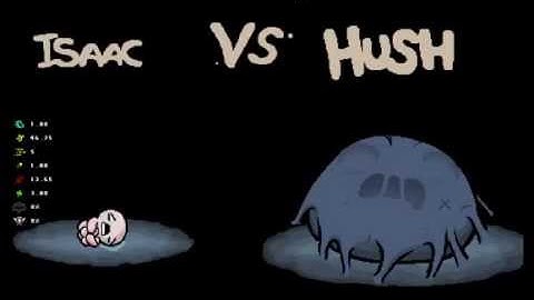 BoI: Afterbirth - Isaac vs Hush - crazy strong build