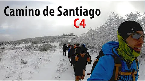 Camino de Santiago - Completely white - Leon to O'...