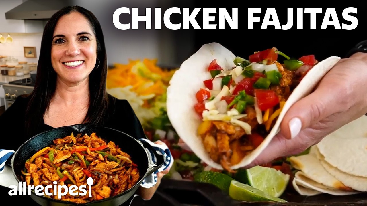 Простые куриные фахитас для занятых вечеров в будние дни | Allrecipes