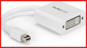 StarTech.com Mini DisplayPort to DVI Adapter - Mini DP to DVI-D Converter - 1080p Video - mDP - GHN