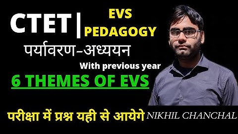 CTET THEME OF EVS- 2021|SUB THEME OF EVS | by NIKHIL CHANCHAL