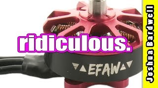 Efaw 2407 2500Kv Vs. T-Motor Air40 2450Kv Holybro Kopis Motor Upgrade