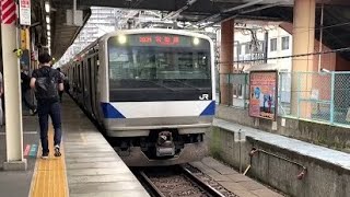 E531系0番台 水カツK417編成 常磐線 普通水戸行き 我孫子駅発車