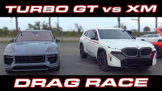 800 HP BMW XM Label Red vs Porsche Cayenne Turbo GT 1/4 Mile DRAG RACE by DragTimes 66,618 views 1 month ago 8 minutes, 8 seconds