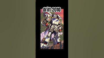 #drift evolution (2010-2018)