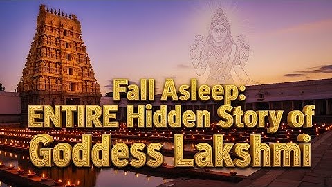 Fall Asleep to the ENTIRE Story of Goddess Lakshmi | Hindu Mythology Stories