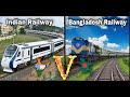 Indian Railways Vs Bangladesh Railways | Indian Train Vs Bangladesh Train Railway Comparison 2021