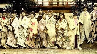 【驚愕】100年前に実在した美しい花魁写真貴重な歴史的写真