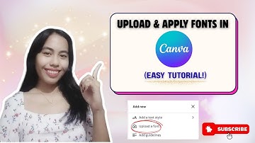 How to Upload & Apply Fonts in Canva?  (Easy Tutorial!) | Marjorie Daquinag
