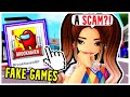 I Played FAKE Brookhaven Games on Roblox!😅