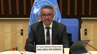 WHO holds briefing on coronavirus as cases near 22 million