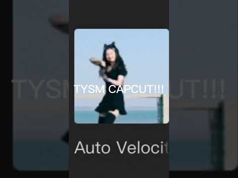 Trying auto velocity in capcut!