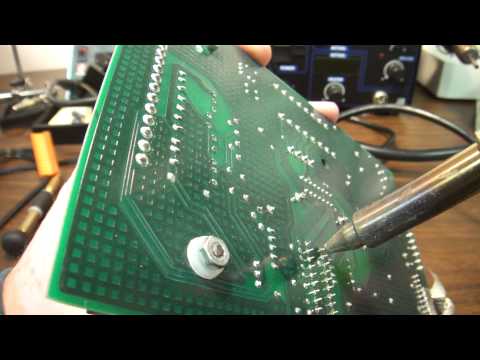 How To Pull Chips Out  Pitney Bowes W650 Printer Stepper Motor Controller Board Repair  MAH02558