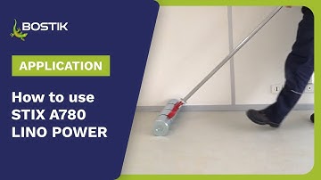 Bostik STIX A780 LINO POWER high performance linoleum adhesive | Application | Bostik Construction