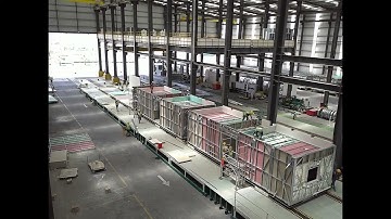 CON-300 Belt Conveyor | Continuous Conveyor System for Modular Construction and Assembly Lines
