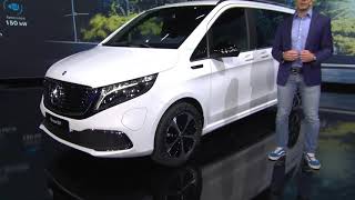 An electric vehicle suitable for small campervan conversion : Mercedes EQV