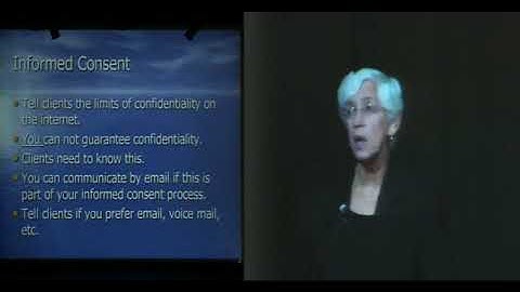 Informed Consent In the Electronic Age with Linda Knauss Ph.D., ABPP — J&K Seminars