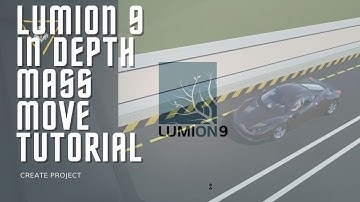 MOVING CARS IN LUMION 9 with MASS MOVE - Lumion Animation Tutorial.