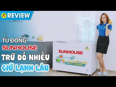 Tủ đông Sunhouse 225 lít: trữ thực phẩm nhiều mà lại tươi lâu (SHR-F2272W2) • Điện máy XANH