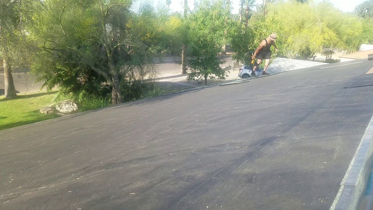 Slowest roofer start