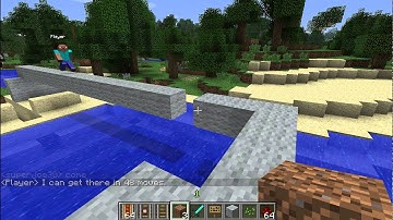 Minecraft Bot Using A* Pathfinding