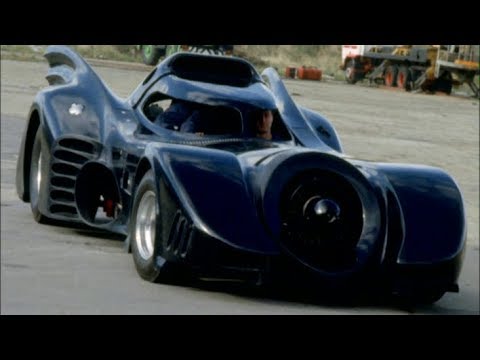 michael keaton batman batmobile