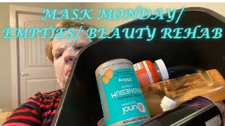 Mask Monday/ Empties/ Beauty Rehab by makeup and more with gloria p 83 views 1 month ago 37 minutes