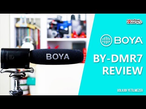 BOYA BY-DMR7 Shotgun Microphone Review - Volkan Yetilmezer