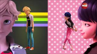 Miraculous season 2 opening  french with song of season 1