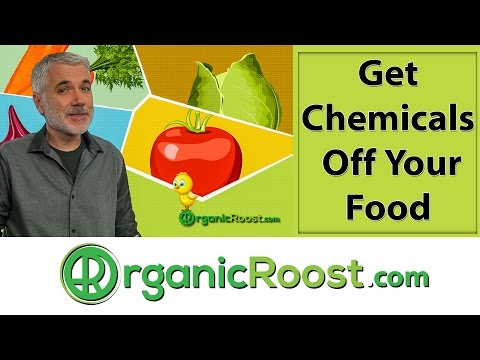 How to Wash Off and Remove Surface Chemicals From Produce Vegetables and Fruit 2019