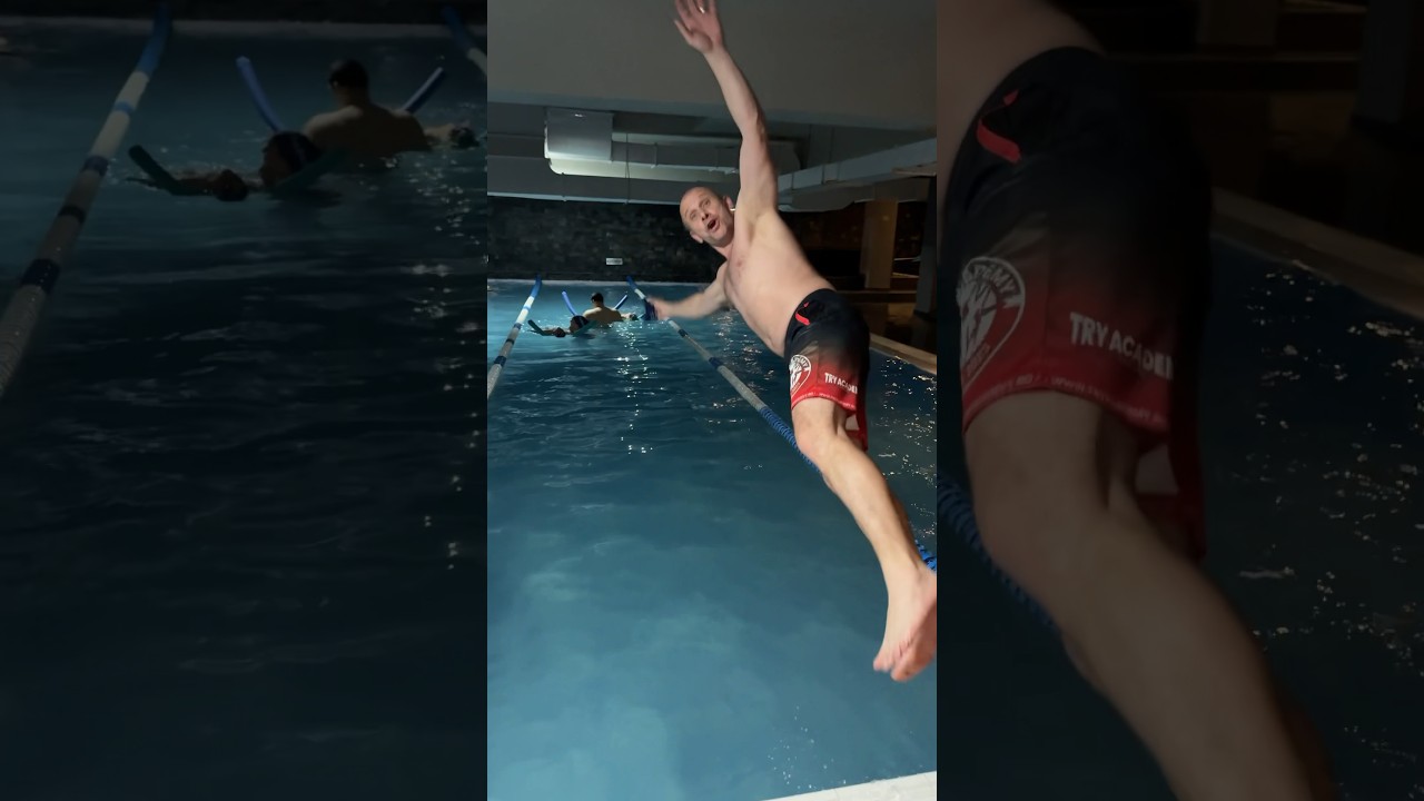 Tata Mitzanu Sare In Apa La TRY ACADEMY!