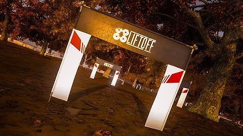 My best race on LIFTOFF SIMULATOR after 50h || 02: AUTUMN FIELDS - SWEATER WEATHER || LEARNING FPV